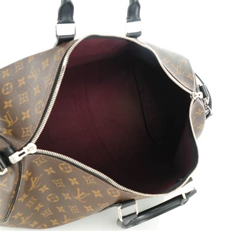 lv monogram bandouliere|Keepall Bandoulière 45 Monogram Macassar Canvas .